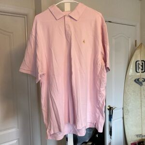 Pink Brooks Brothers Polo